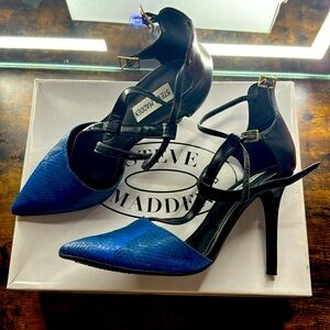 Steve Madden strappy heels. Size 8. Very good condition.